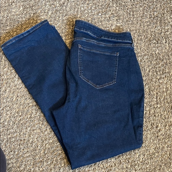NYDJ Dark Blue Straight Leg Jeans - Picture 4 of 4